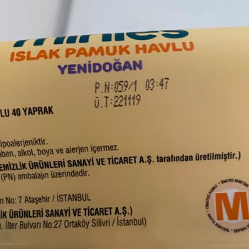 Migros Bozuk Bebek Ürünü!