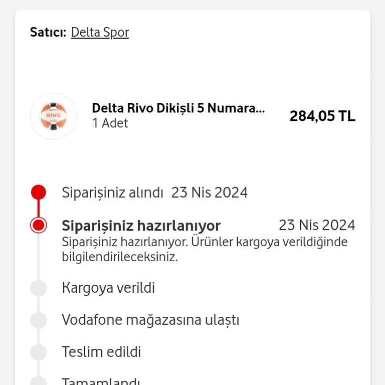 Vodafone Her Şey Yanımda Vodafone'da Bekleyen Sipariş Sorunsalı