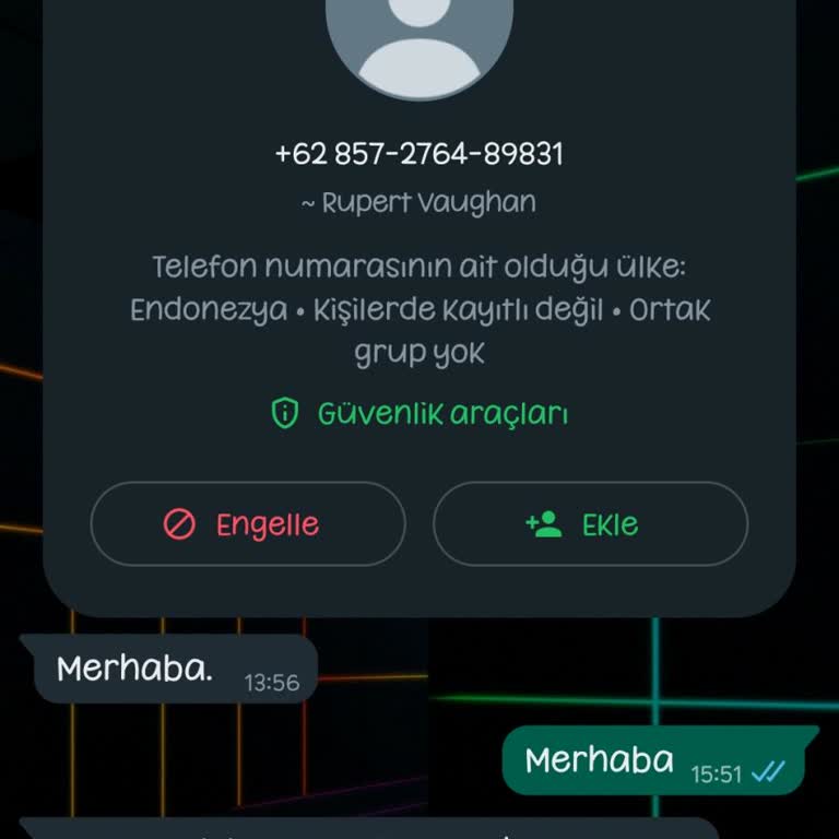 0850 545 46 80 İstenmeyen Link Gönderimi Ve Numara Şikayeti