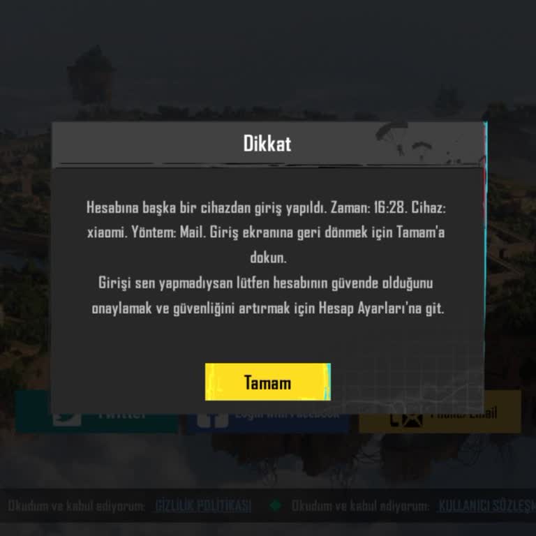 Pre Dünyam Satın Aldığım Hesaba Başkası Giriyor