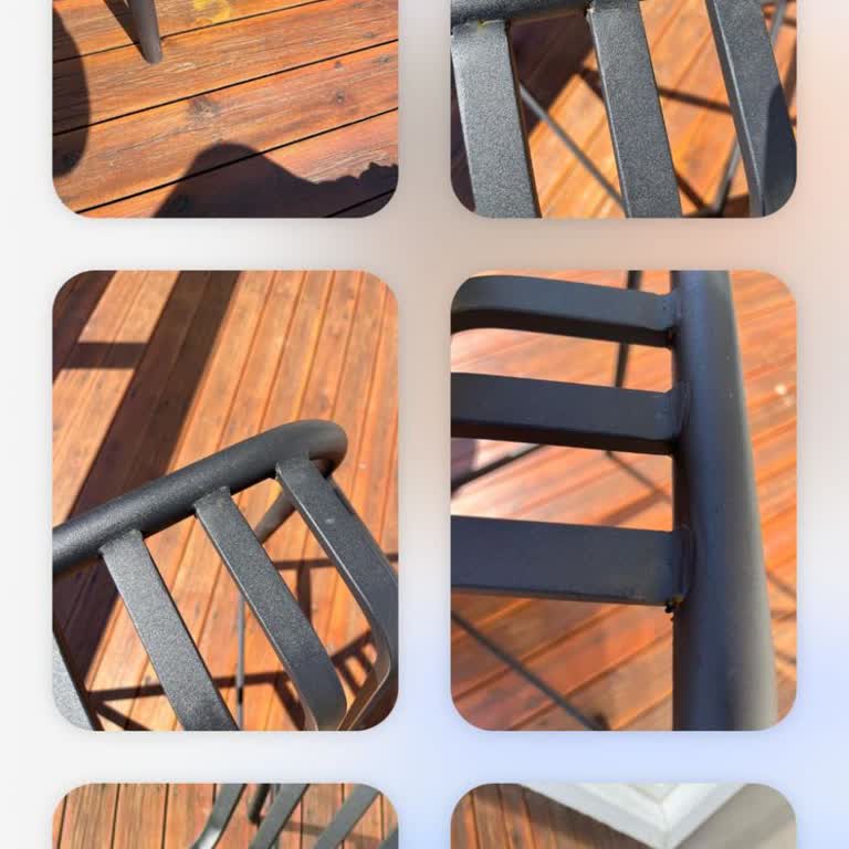 Nihat Evcim Bahçe Mobilyası Paslanıyor