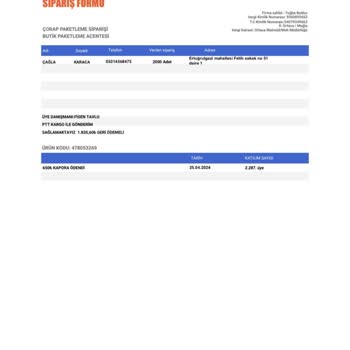 Evde Ekişi Paketleme Çorap Paketleme Kapora