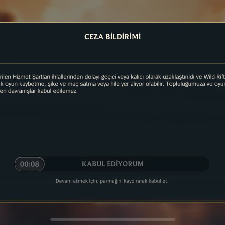 Riot Games Sebepsizce Hesabımın Ban Yemesi