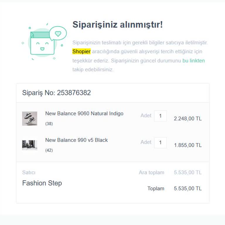 Shopier Ücret Çekilmesine Rağmen Kargom Gelmedi 1 Ay Olacak