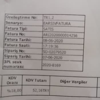 Arzum Ürününün Arkasında Durmuyor