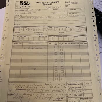 Konya Bosch/Siemens Servisi Sorunları