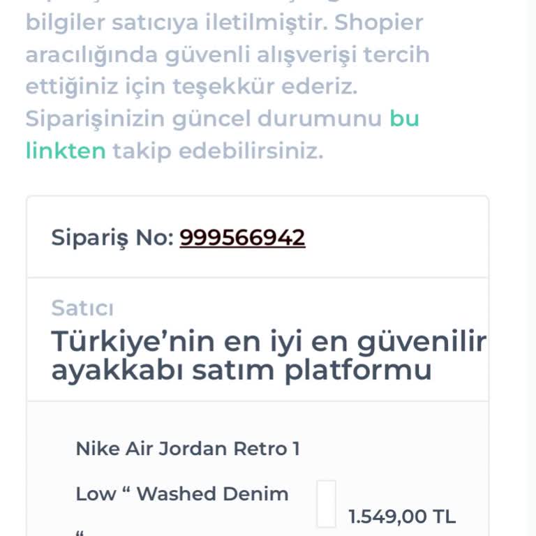 Shopier Sipariş İptal Etme