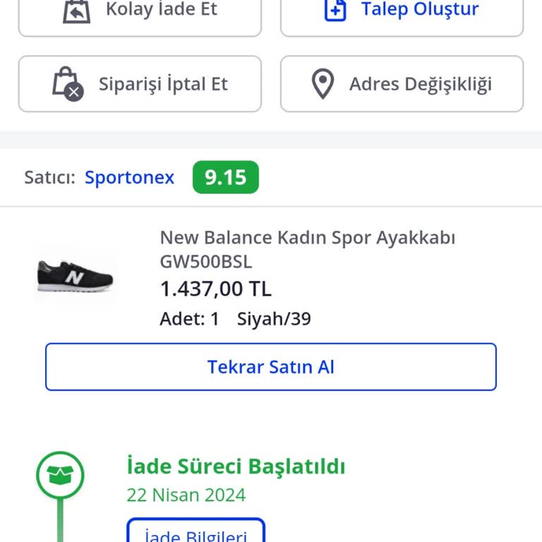 Pazarama Teslim Etmediği Ürünün Parasını Aldı