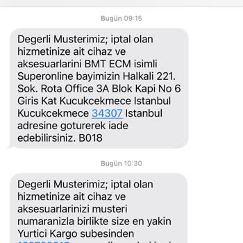 Superonline Modem İadesi İçin Olmayan Bayinin Adresini Veriyor