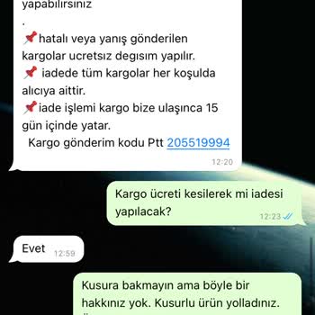 Sultan Butik Ürünüm Defolu Geldi, İade Süreci Hayal Kırıklığı!