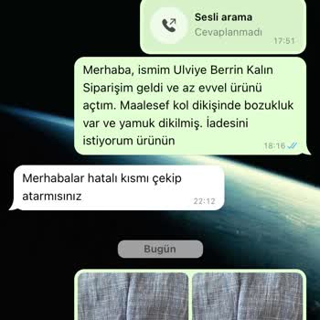 Sultan Butik Ürünüm Defolu Geldi, İade Süreci Hayal Kırıklığı!