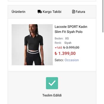 Fashfed Ürünümü 40 Gündür Yollamıyor