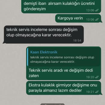 Kaan Elektronik (İstanbul) Servis Ürünümü Yolladığını Söylüyor Ortalıkta Ürün Yok!