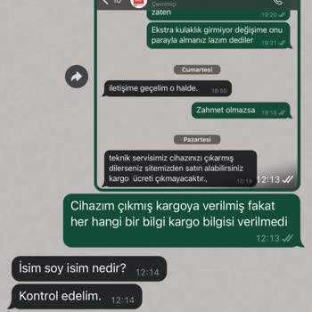 Kaan Elektronik (İstanbul) Servis Ürünümü Yolladığını Söylüyor Ortalıkta Ürün Yok!