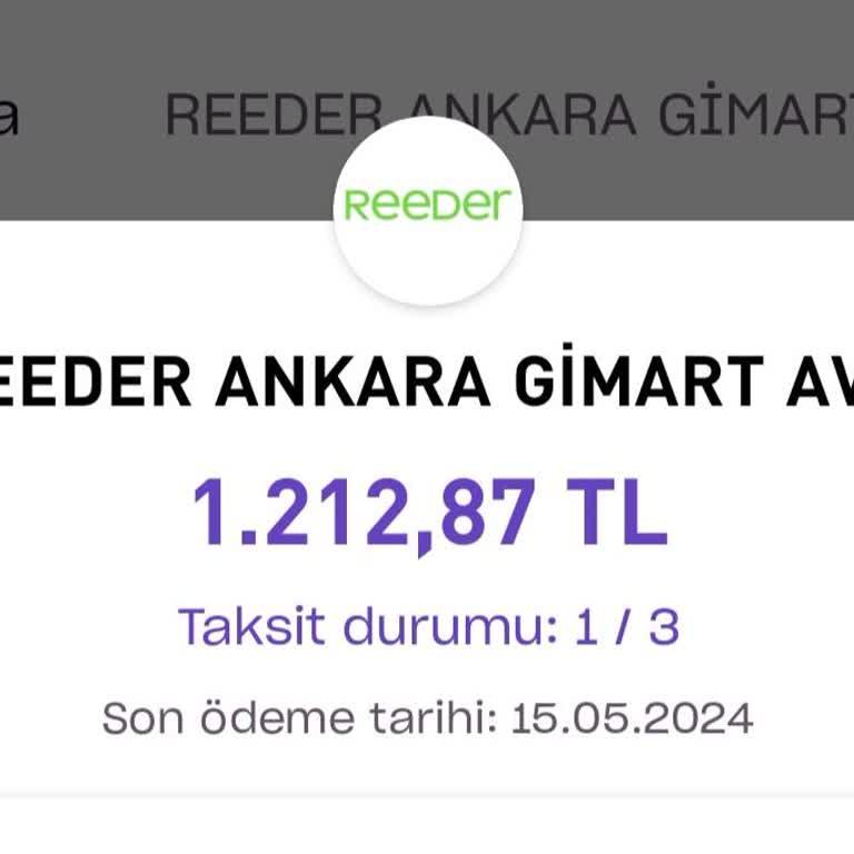 Reeder Ürünün Arkasında Durmuyor