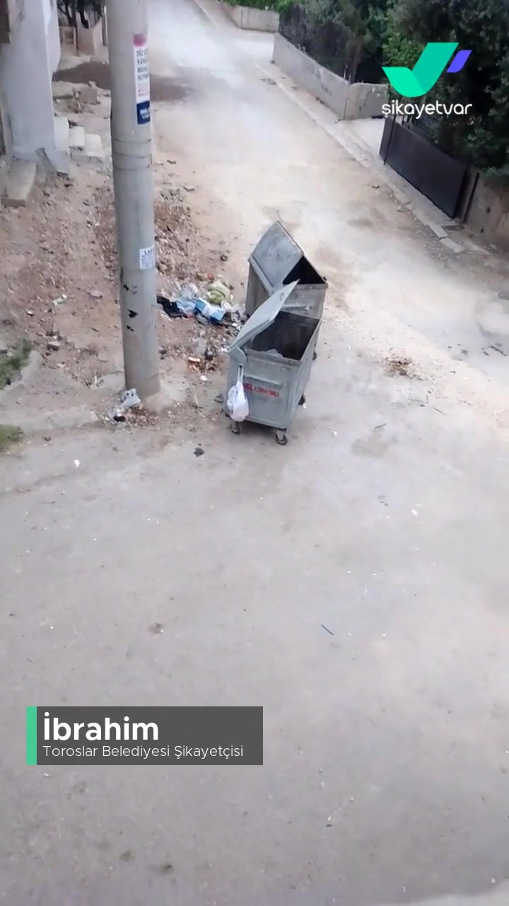 Toroslar Belediyesi Çöp Kutularını Kaldırın videonun kapak resmi