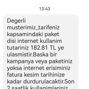 Türk Telekom Şişkin Telekom Faturası - Sil Süpür Hediye Paketi