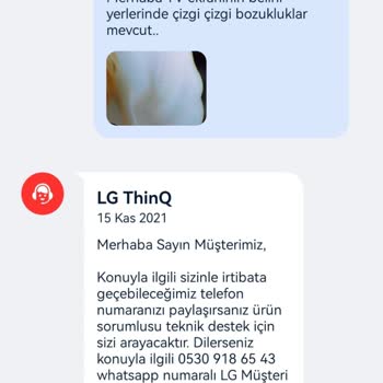 LG Electronics'ten Yaşadığım Sorunlar Ve Yetkililerin Tepkisi
