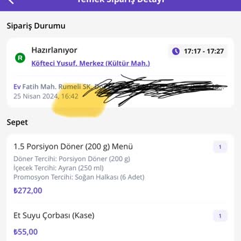 Getir Ve Köfteci Yusuf Güç Şımarması