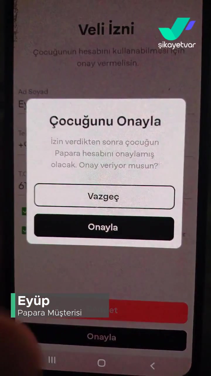 Papara Sesimizi Duy Lütfen videonun kapak resmi