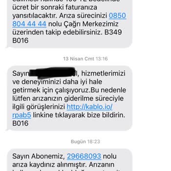 Kablo Net'in Sürekli Arızası