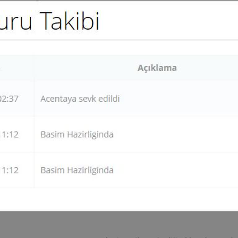 Passolig Kartım Kargoya Verilmeden Acenteye Sevk Edildi