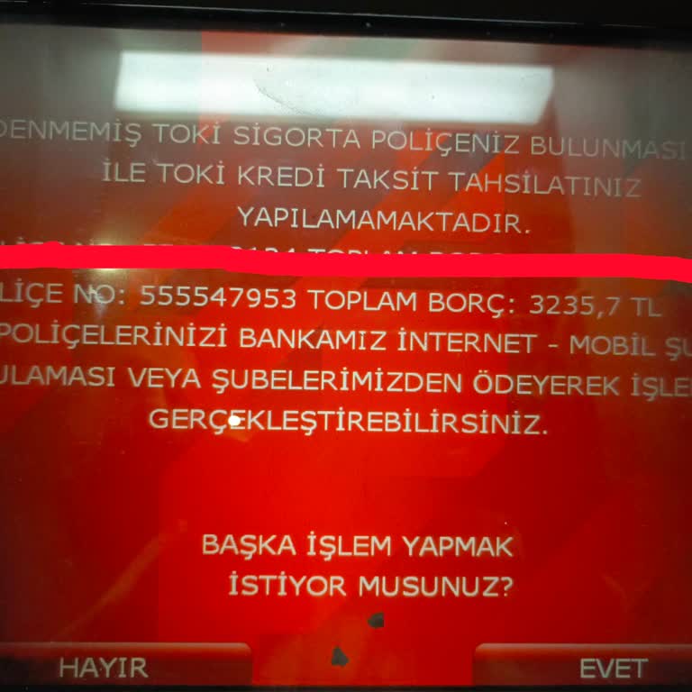 Ziraat Bankası Konut Sigortası Kabulü