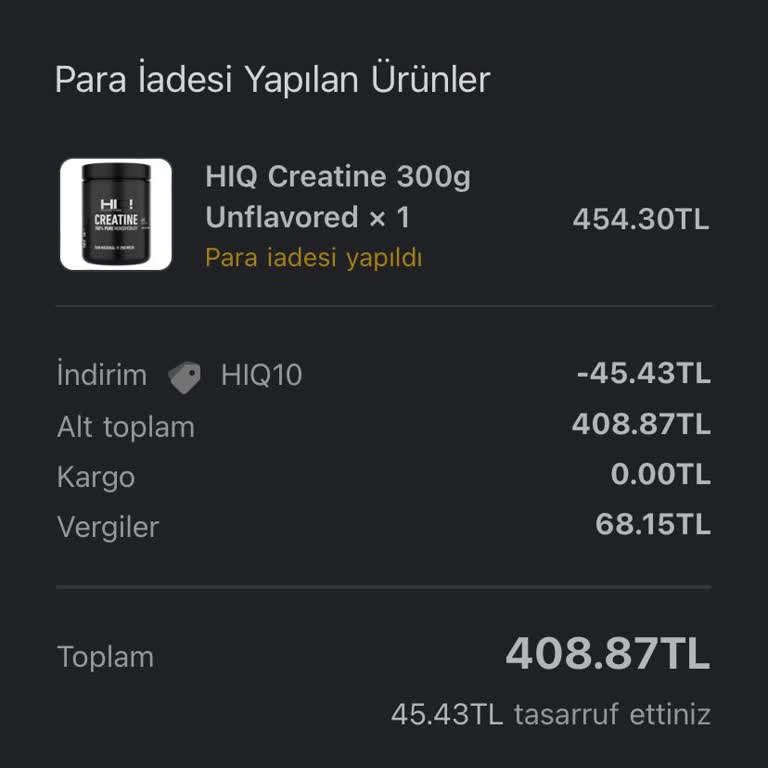 Tosla Para İademi Vermedi