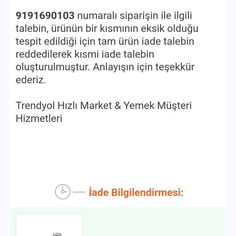 Trendyol Yemek Promosyon Hüsranı: Beklenen İkinci Menü Gelmedi!