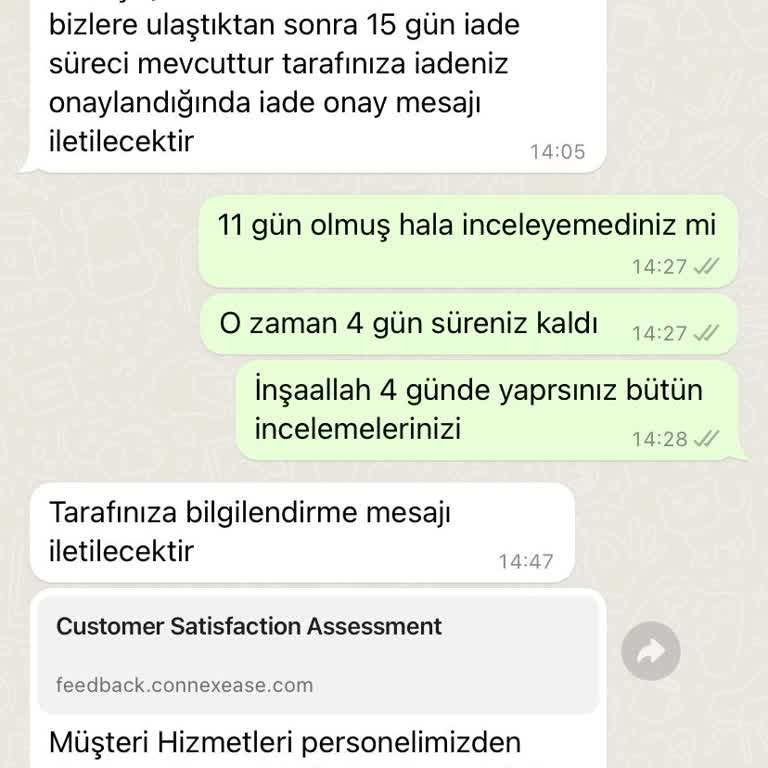 Mazi Butik Asla İade Yapmıyor Kesinlikle Güvenme