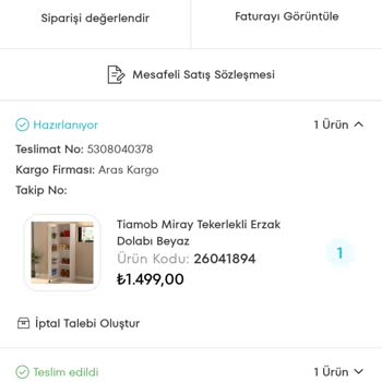 A101 Gelmeyen Erzak Dolabı