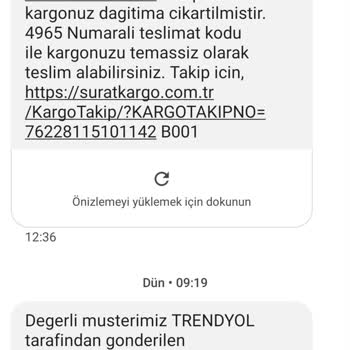 Sürat Kargo Mağduriyeti Lüleburgaz Kargom Teslim Edilmiyor