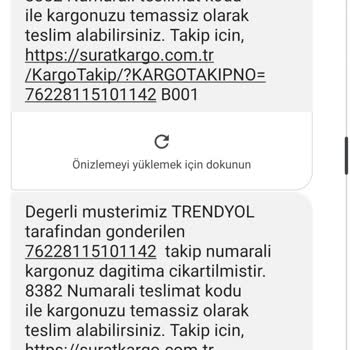 Sürat Kargo Mağduriyeti Lüleburgaz Kargom Teslim Edilmiyor