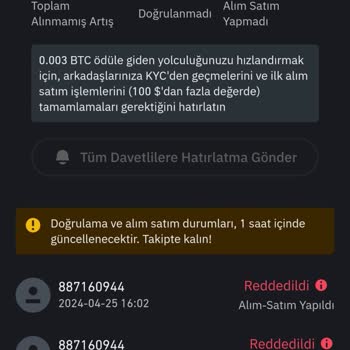 Binance Sözde Kampanya! Kesinlikle Kazanmana İzin Vermiyorlar