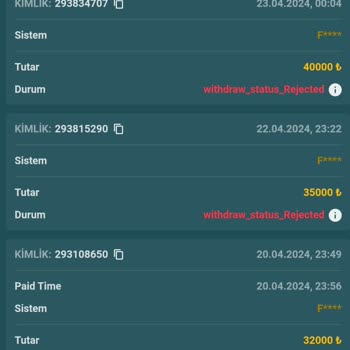 Nesinecasino'da Kazancımın Ödenmemesi Sorunu