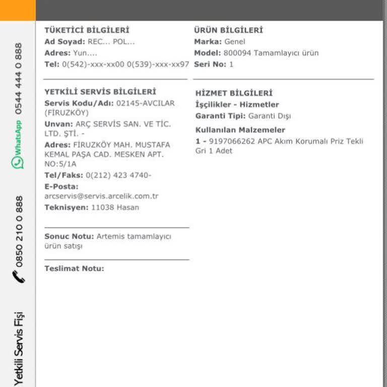 Beko Akım Koruyucu Cihaz