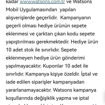 Watsons Hediye Deborah Gloss Kodumu Kullanamıyorum!