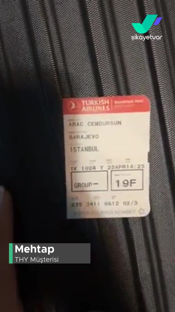 THY Kırık Valiz Verdiler! videonun kapak resmi