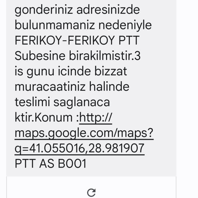 PTT Kargo Kuru Yerler Çok Sorunsuz