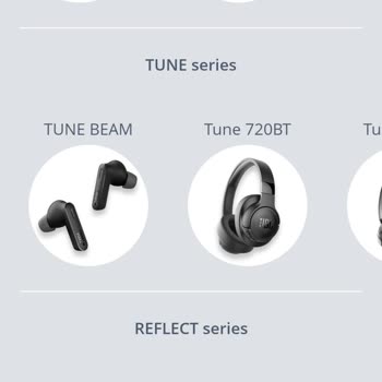 JBL Tune 570BT Kulaklık Uygulamada Yok.