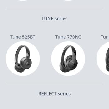 JBL Tune 570BT Kulaklık Uygulamada Yok.
