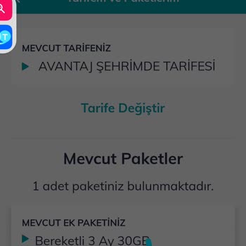 Türk Telekom Şehrimde 3ay 30gb
