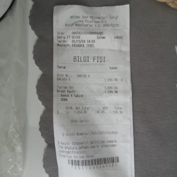 Adidas Ayakkabı Dikiş Problemi