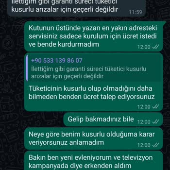 Dijitsu TV Kusurlu Ürün