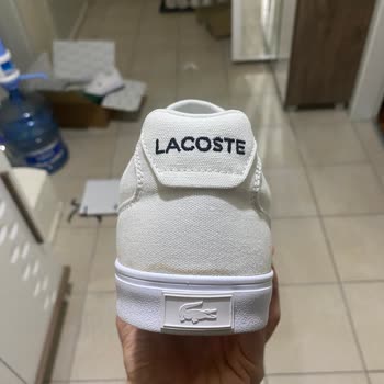 Lacoste 1-2 Saat Önce Kutusunu Açtığım Ayakkabı Sararmaya Başladı