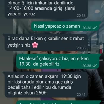 Kadın Emeğini Değerlendirme Vakfı Geç Anahtar Teslim Ücreti