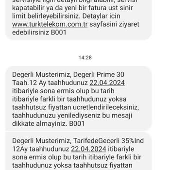 Türk Telekom Taahhüt Bitmeden Fazla Fatura Kesiyor