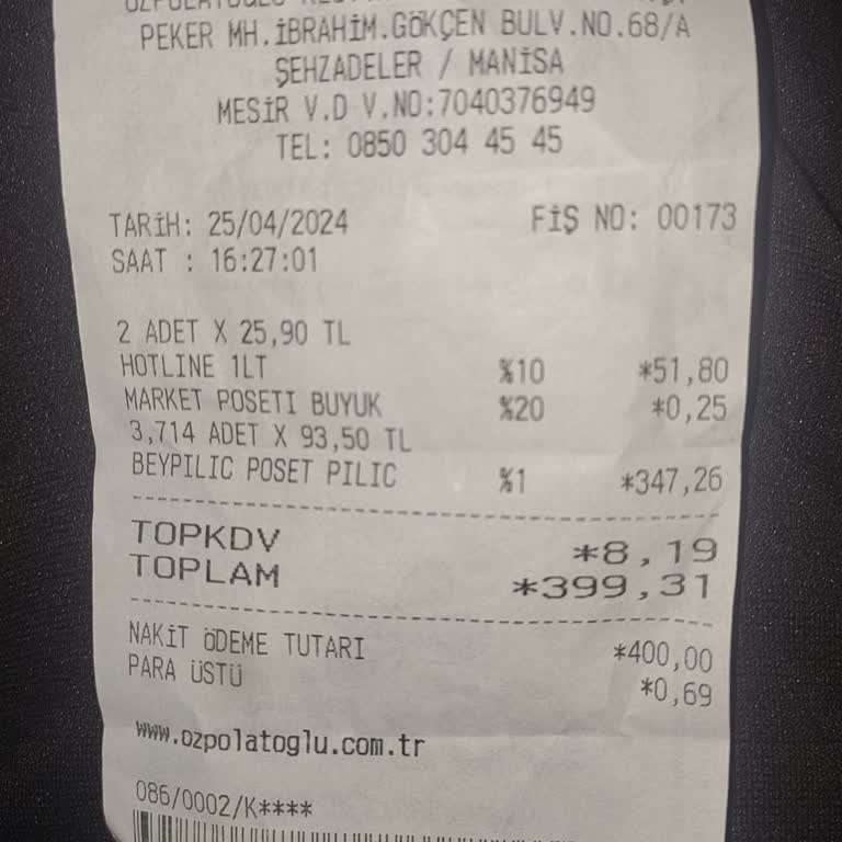 Gözde Market Beypiliç Poşet Piliç Ürün Bozukluğu