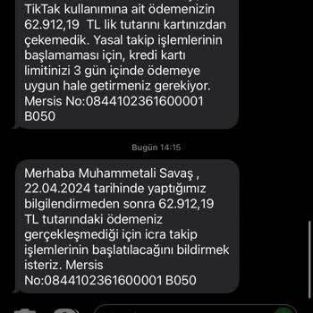 TikTak Kirala Küçük Çizik Büyük Hasar Talebi!