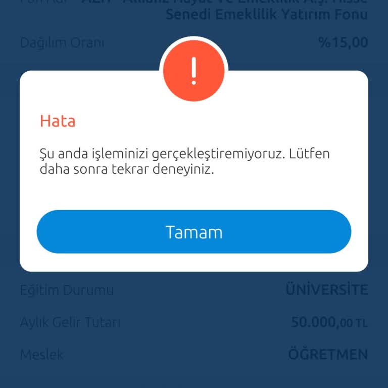 Yapı Kredi Bankası BES Kampanyası Yapılamıyor